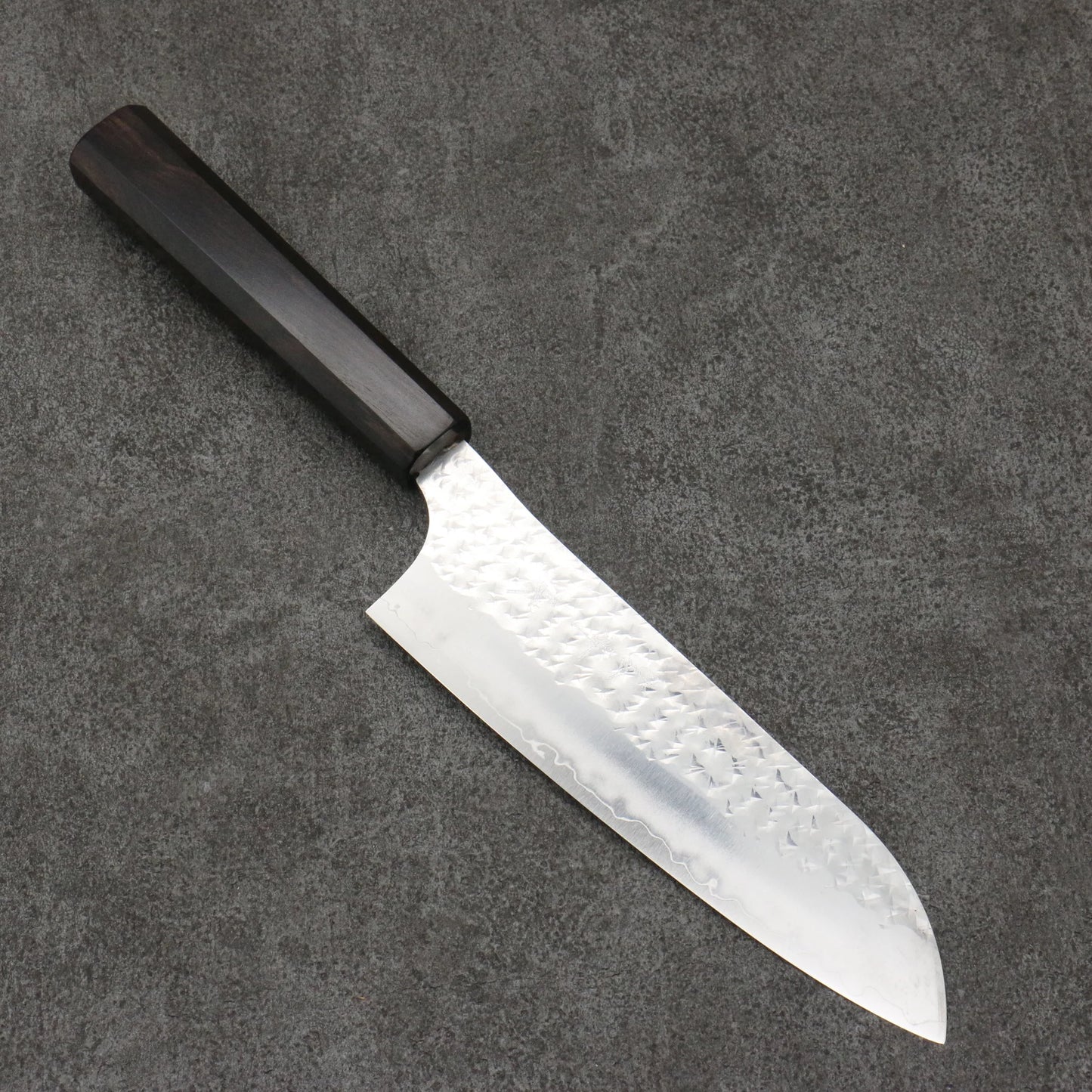 Free ship - Thương hiệu Yu Kurosaki SG2 Rèn thủ công Dao đa năng Santoku 165mm chuôi dao gỗ Mun