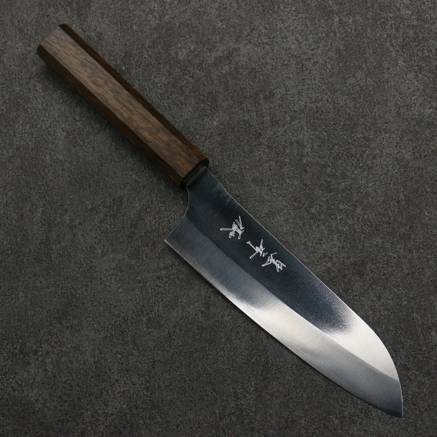 Thương hiệu Yu Kurosaki dòng ánh trăng mới Dao đa năng Santoku VG-XEOS 165MM chuôi dao gỗ sồi