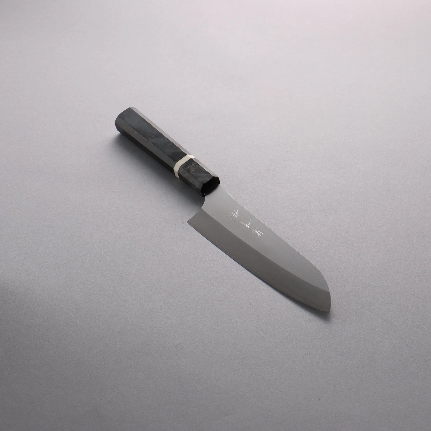 Thương hiệu Yu Kurosaki dòng ánh trăng mới thép VG-XEOS Dao đa năng Santoku 170mm chuôi dao gỗ ổn định mô hình cục (vòng trắng)