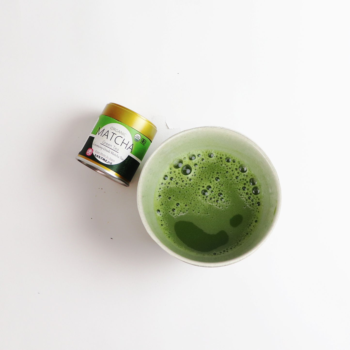 Organic Ceremonial Grade Matcha Powder - Authentic Otsuka Green Tea Co. - Imported Directly From Japan - Perfect for Oatside Oat Milk Lattes