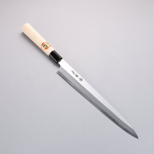 Hochwertiges japanisches Messer - SAKAI TAKAYUKI Kasumi spezialisiertes Sashimi-Messer Yanagiba aus weißem Stahl