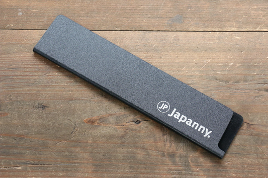 180 mm Kantenschutz-Messerscheide aus schwarzem Kunststoff, geeignet für Gyuto, Nakiri, Santoku, Bunka