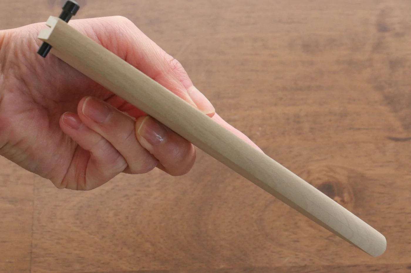 Bao dao gỗ Mộc Lan Dao đa năng Santoku loại nhỏ Chốt gỗ ép 135mm Kaneko