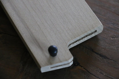 Bao dao gỗ Mộc Lan Dao lọc gân chuyên dụng Sujihiki Chốt gỗ ép 240mm Houei
