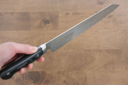 Thương hiệu Sakai Takayuki Không lõi Thép Damascus Dao thái cá sashimi chuyên dụng Yanagibalưỡi dao hình kiếm dao Nhật 260mm chuôi dao Micarta đen