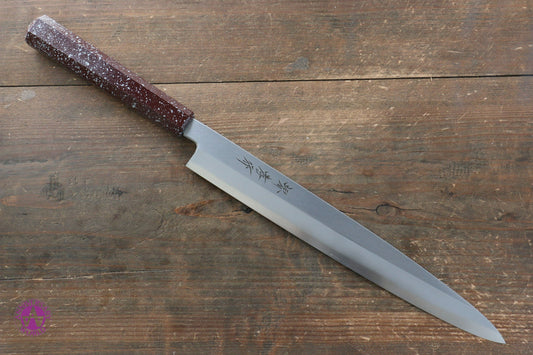 Sakai Takayuki Sakai Takayuki Nanairo INOX Molybdenum Yanagiba Japanese Knife 270mm with ABS resin(lacquerwareThe pattern of silver stones) Handle - Japanny - Best Japanese Knife đến từ Dao Nhật chính hãng Anniversary World