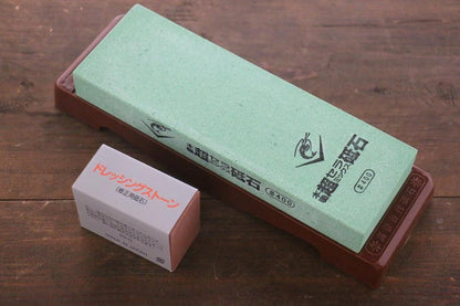 Thương hiệu Naniwa Highest Ceramic Đá mài dao chuyên dụng đính đế độ grit #400 trọng lượng 2300 gram