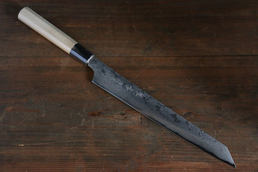 Sakai Takayuki Silver-3 Damascus Steel Kiritsuke Japanese Sushi Chef Knife - 270mm - Japanny - Best Japanese Knife