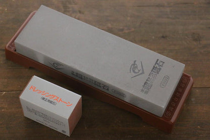Messerschleifstein der höchsten Keramikmarke Naniwa mit spezieller Sohle, Körnung Nr. 5000, Gewicht 1350 Gramm