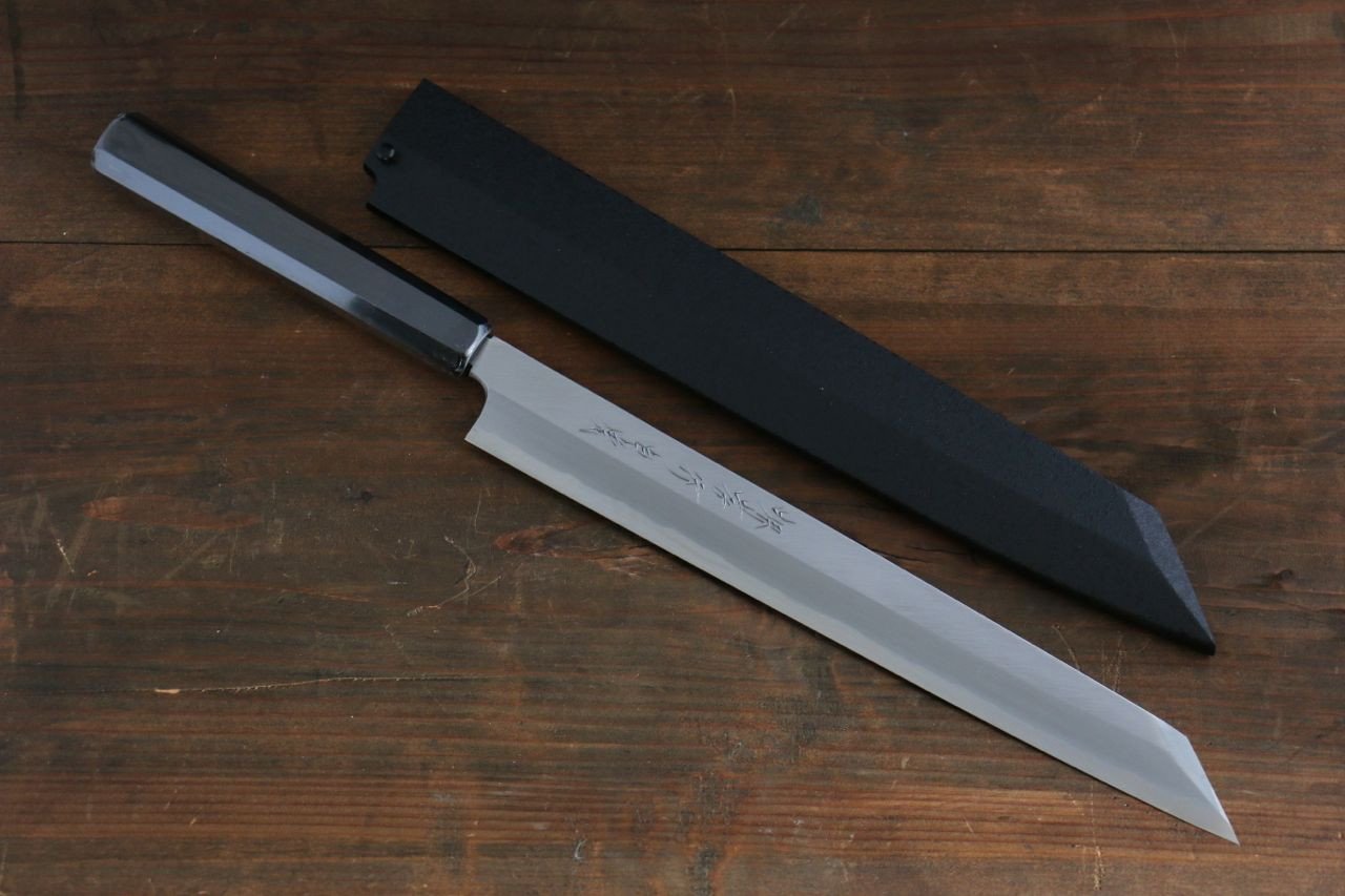 Sakai Takayuki Byakko (White Tiger) White Steel No.1 Kiritsuke(Japanese Sword) Slicer Japanese Knife -300mm - Japanny - Best Japanese Knife