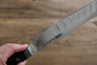 Spezialisiertes Lachsschneidemesser der Marke Glestain, japanisches Messer, 360 mm, Edelstahl