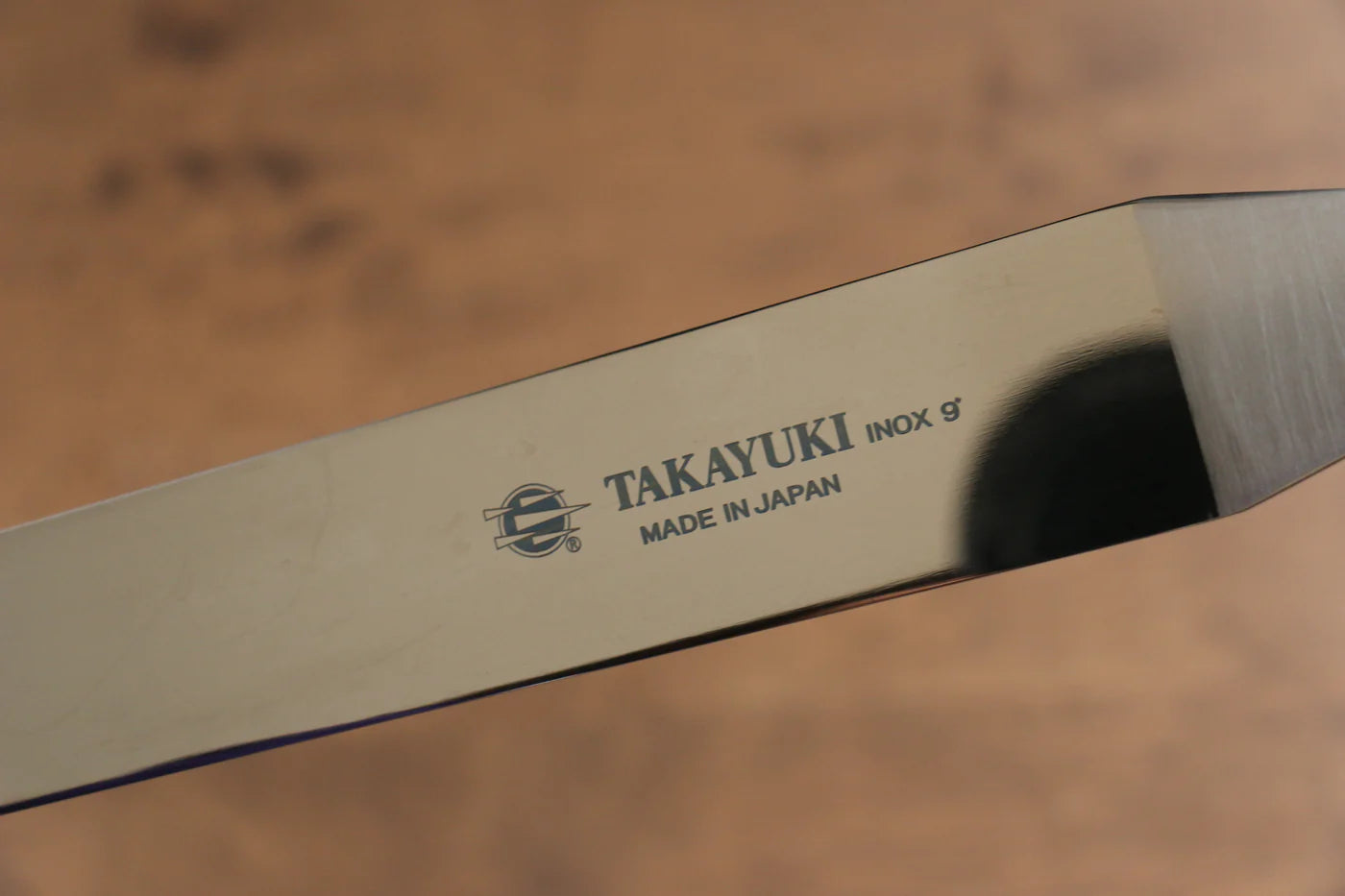 Marke Sakai Takayuki INOX Molybdänmesser Japanisches Spachtel 225 mm