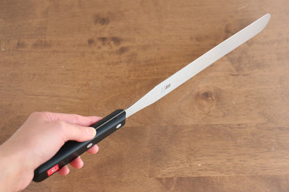Thương hiệu WUSTHOF Thép không gỉ Dao Palette dao Nhật 250mm chuôi dao nhựa đen