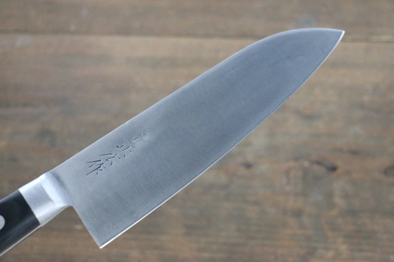 Santoku-Mehrzweckmesser der Marke Masahiro aus japanischem Stahl (ZCD-U). Japanisches Messer 175 mm