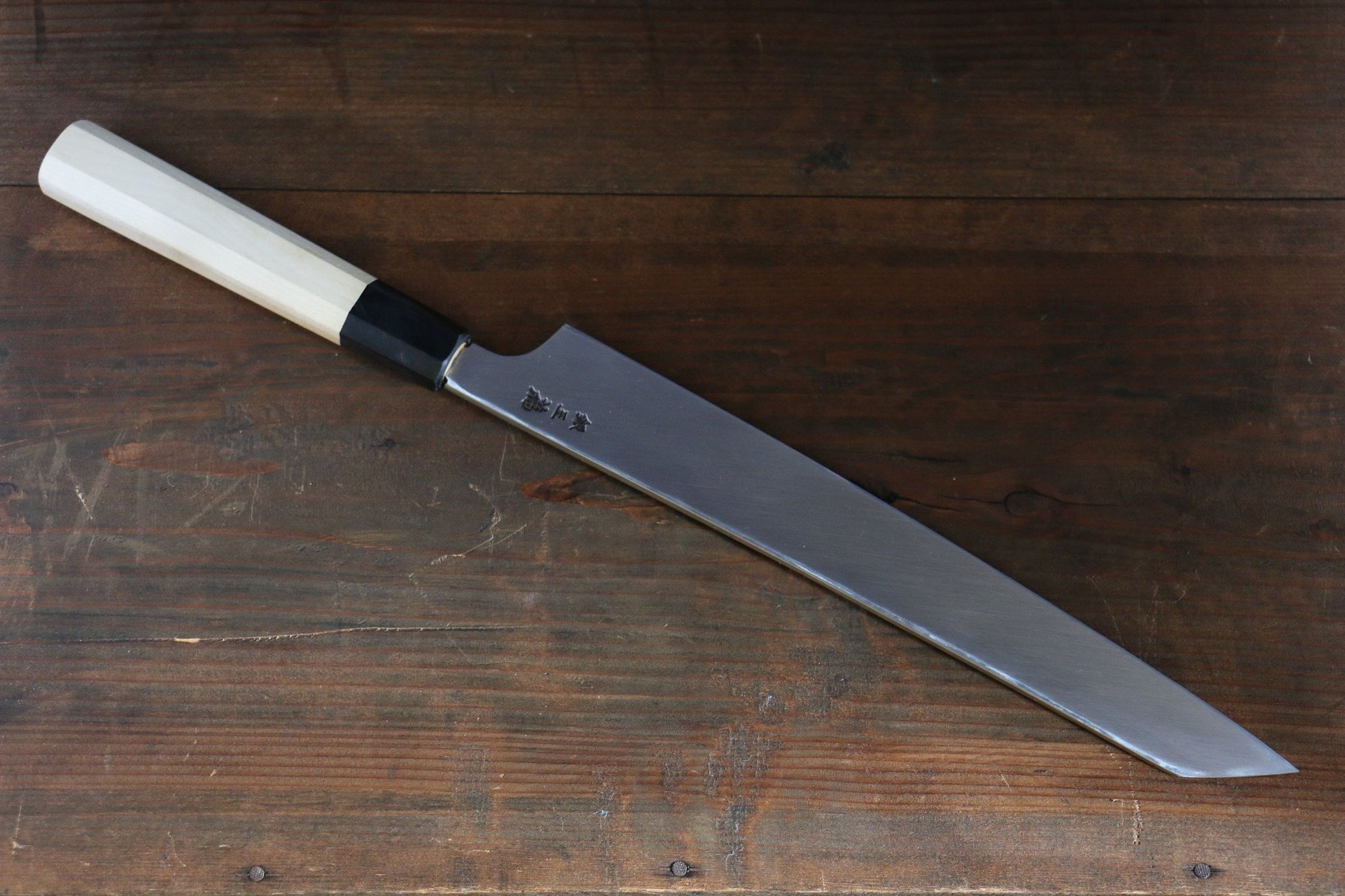 Sakai Takayuki Japanese Chef Series Silver Steel No.3 Kiritsuke (Japanese Sword) Yanagi Knife-270mm - Japanny - Best Japanese Knife