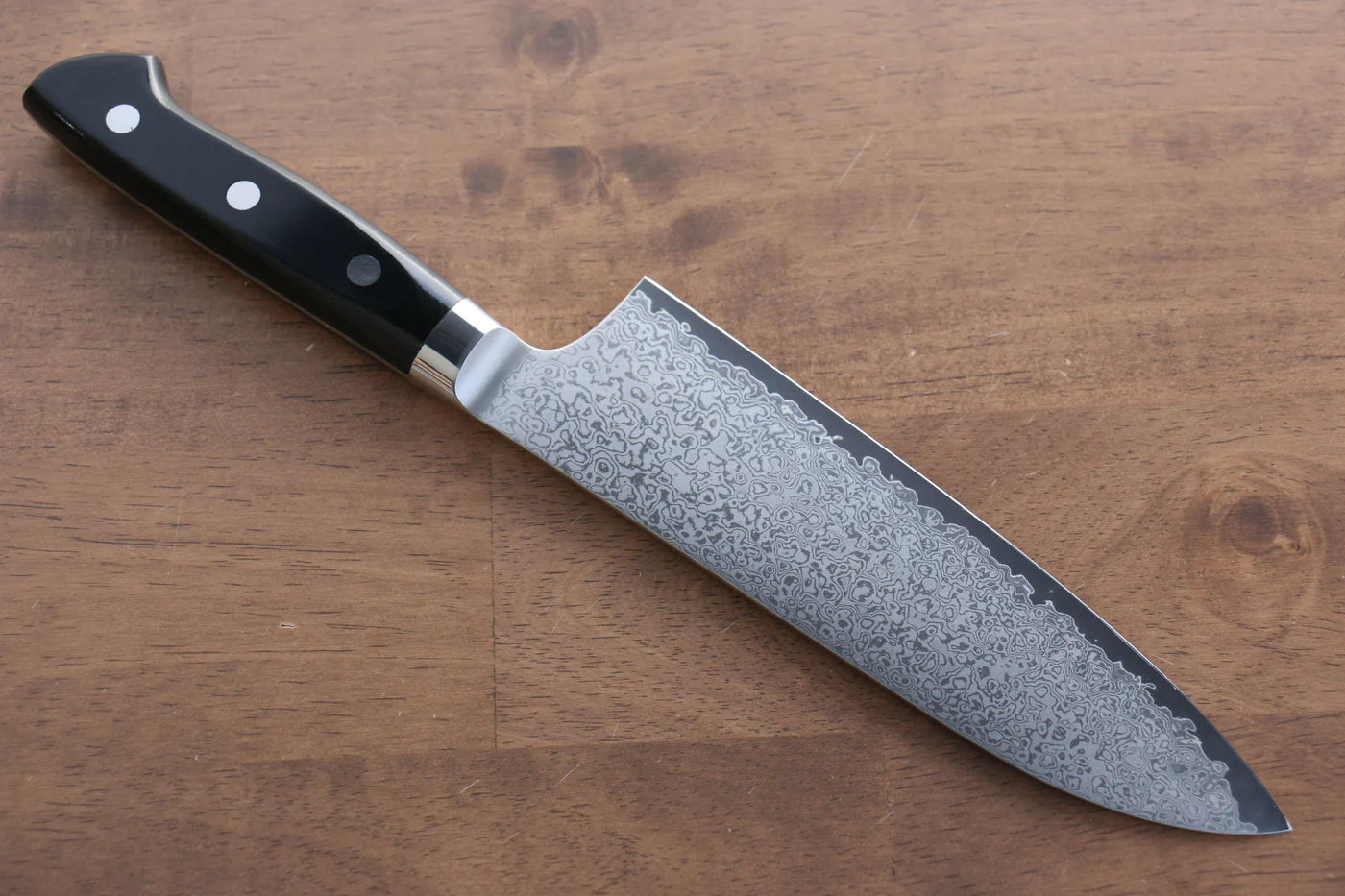 Dao Nhật cao cấp - Seisuke dao đa năng Santoku thép Damascus Vg10 33 lớp Dao đa năng Santoku 170mm