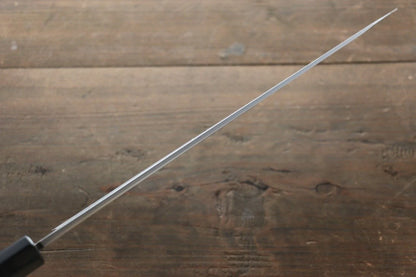 Hideo Kitaoka Marke Nr. 2 weißer Stahl Damaststahl Spezialisiertes Sashimi-Fischmesser Yanagiba Japanisches Messer 270 mm Sandelholzgriff