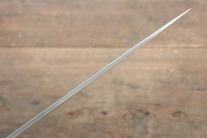 Marke Hideo Kitaoka 【Für Linkshänder】 Nr. 2 weißer Stahl Damaststahl Spezialisiertes Shashimi-Fischmesser Yanagiba Japanisches Messer 210 mm Sandelholzgriff
