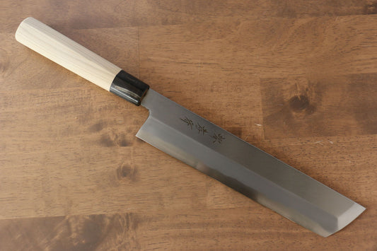 Sakai Takayuki Kasumitogi White Steel Honesuki Boning Japanese Knife 240mm - Japanny - Best Japanese Knife