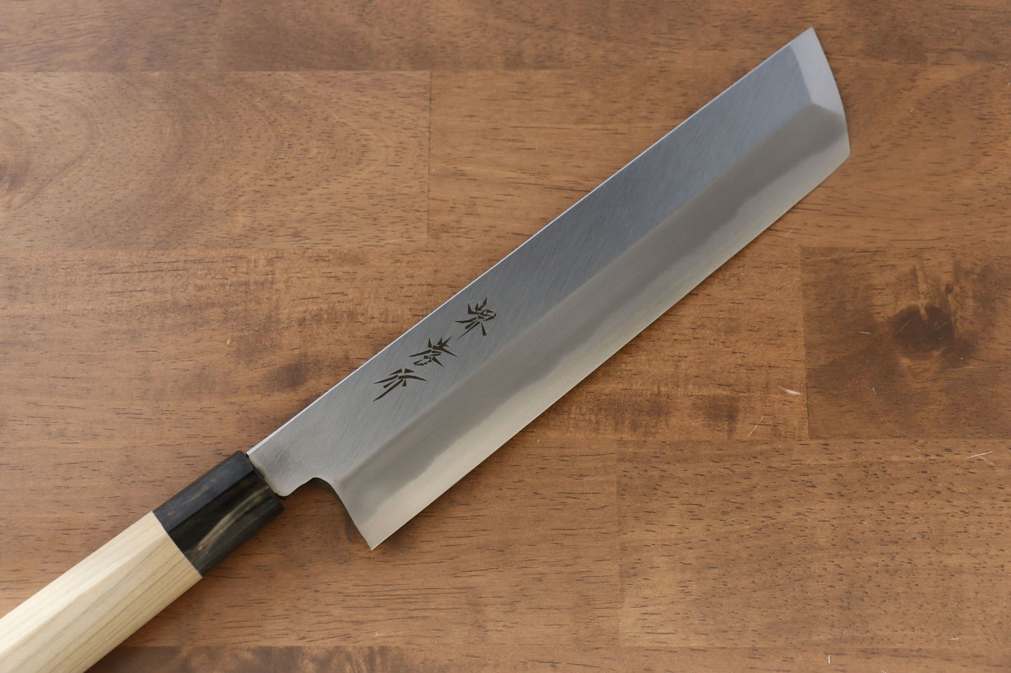 Sakai Takayuki Kasumitogi White Steel Honesuki Boning Japanese Knife 240mm - Japanny - Best Japanese Knife