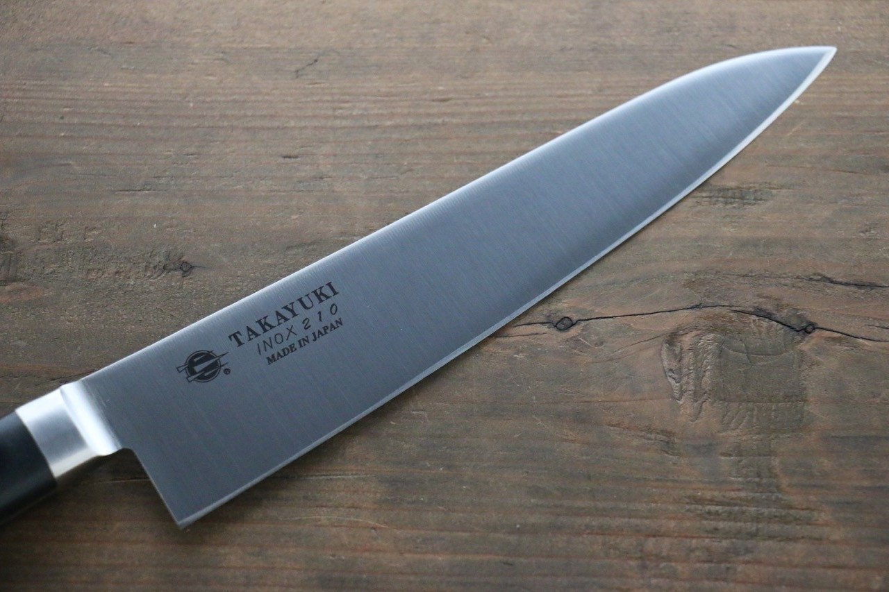 Sakai Takayuki INOX Molybdenum Gyuto Japanese Chef Knife 210mm - Japanny - Best Japanese Knife