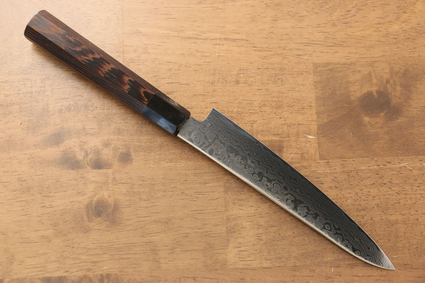 Sakai Takayuki Galaxy ZA-18 Damascus Petty-Utility Japanese Knife 150mm Wenge Handle - Japanny - Best Japanese Knife