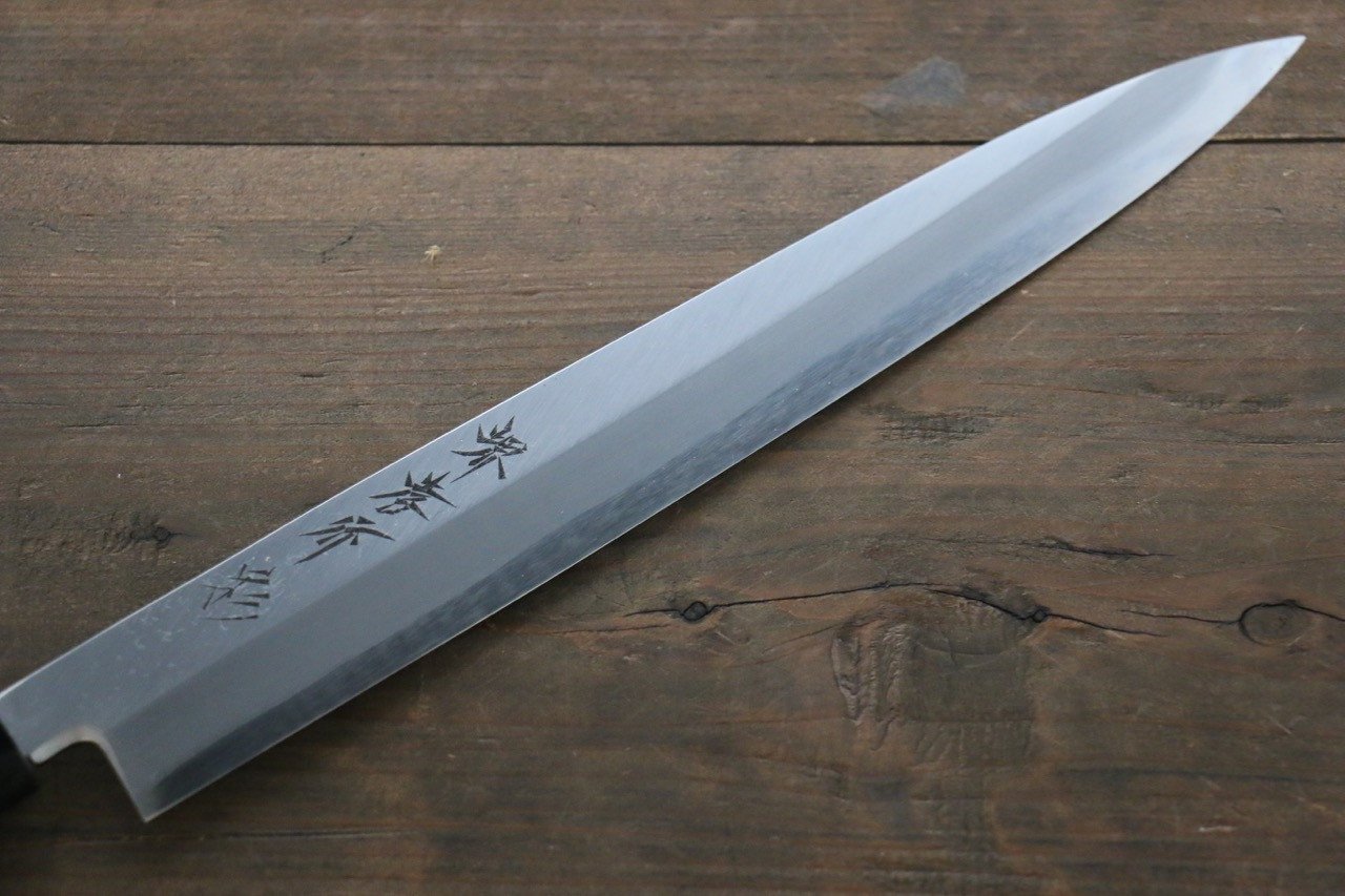 Sakai Takayuki INOX Akebono Lacquered Yanagiba Japanese Chef Knife with Saya - Japanny - Best Japanese Knife