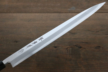 Sakai Takayuki INOX Akebono Lacquered Yanagiba Japanese Chef Knife with Saya - Japanny - Best Japanese Knife