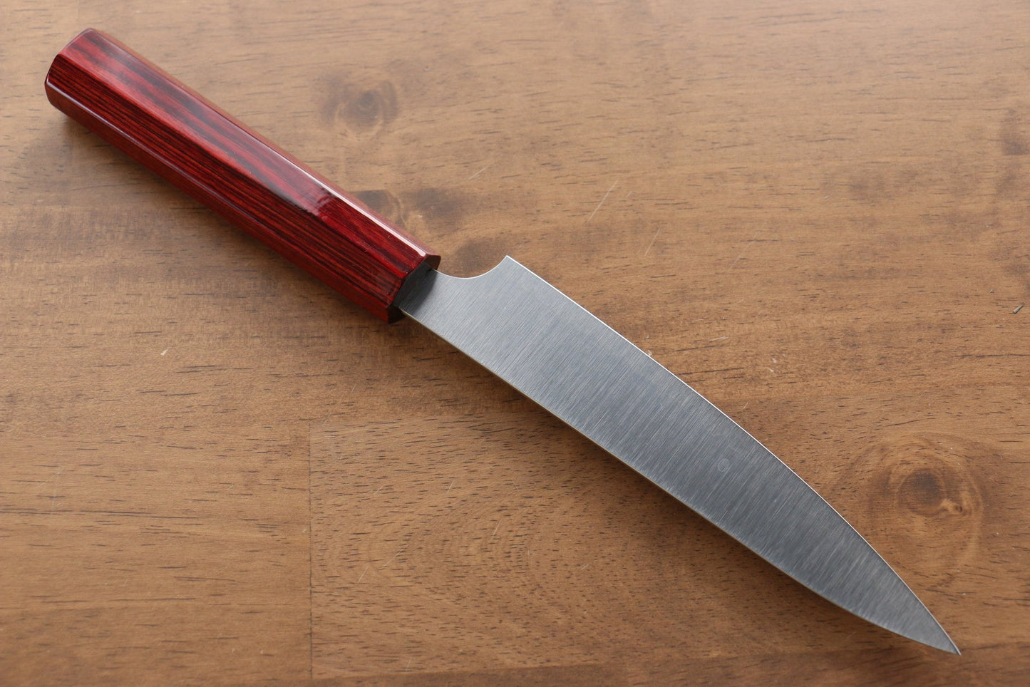 Thương hiệu Kei Kobayashi R2/SG2 Dao nhỏ đa năng Petty dao Nhật 150mm chuôi dao sơn mài đỏ