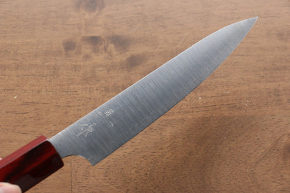 Kei Kobayashi Marke R2/SG2 Kleines Mehrzweckmesser Kleines japanisches Messer 150 mm rot lackierter Griff