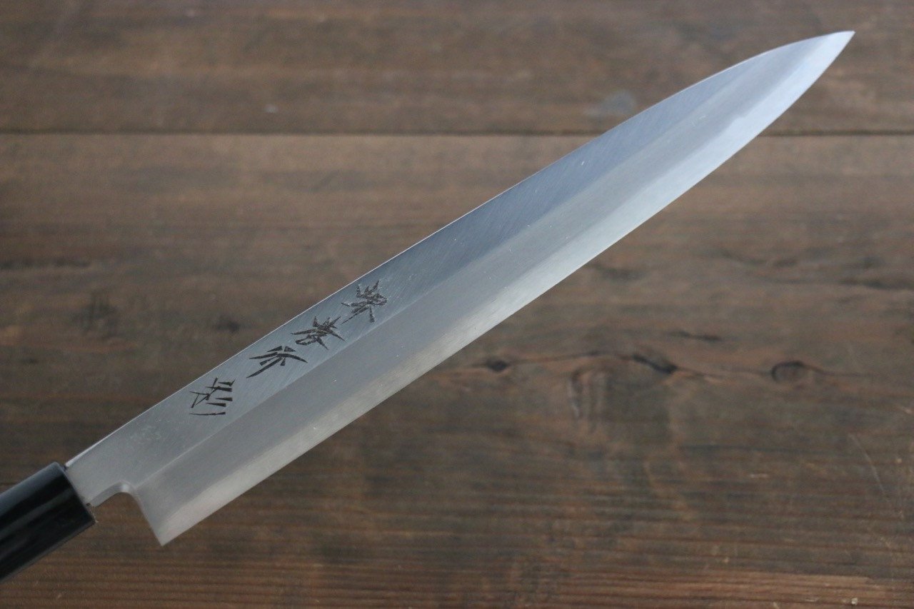 Sakai Takayuki INOX Kincha Lacquered Yanagiba Japanese Chef Knife With Saya - Japanny - Best Japanese Knife