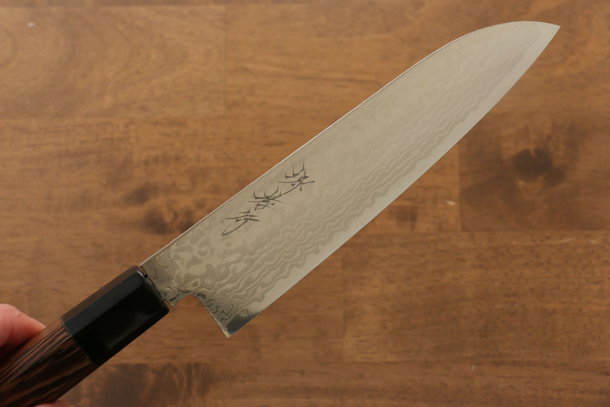 Sakai Takayuki Galaxy ZA-18 Damascus Santoku Japanese Knife 180mm Wenge Handle - Japanny - Best Japanese Knife