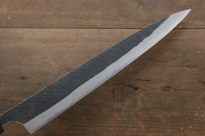 Yu Kurosaki Blue Super Clad Kurouchi Sujihiki Japanese Chef Knife 300mm - Japanny - Best Japanese Knife