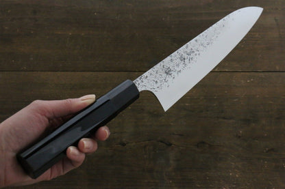 Yu Kurosaki Shizuku R2/SG Hammered Gyuto Japanese Chef Knife 240mm with Chinkin Saya - Japanny - Best Japanese Knife