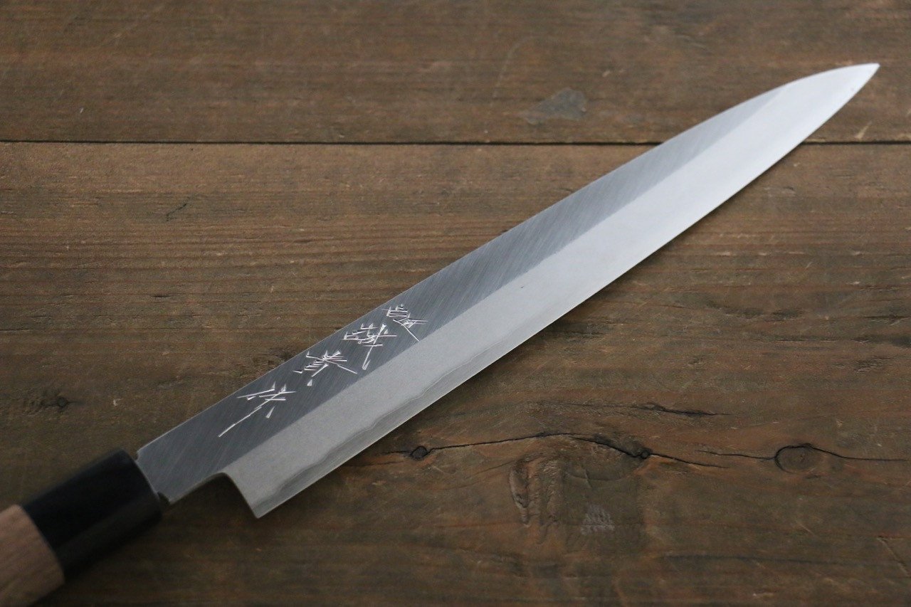 Shigeki Tanaka Silver Steel No.3 Yanagiba Japanese Chef Knife 240mm - Japanny - Best Japanese Knife