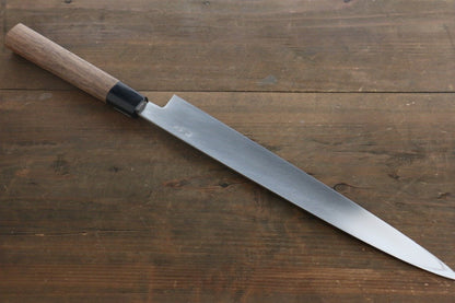 Shigeki Tanaka Silver Steel No.3 Yanagiba Japanese Chef Knife 300mm - Japanny - Best Japanese Knife