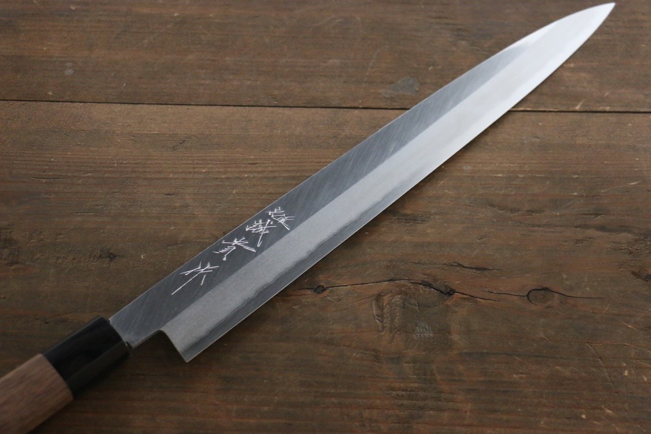 Shigeki Tanaka Silver Steel No.3 Yanagiba Japanese Chef Knife 300mm - Japanny - Best Japanese Knife