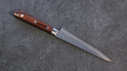 Thương hiệu Seisuke Thép Thụy điển dao rèn thủ công Dao nhỏ đa năng Petty dao Nhật 150mm chuôi dao gỗ cây Gụ