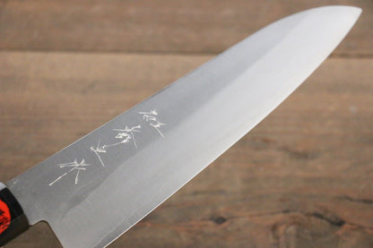 Shigeki Tanaka Silver Steel No.3 Nashiji Finish Gyuto Japanese Chef Knife 180mm - Japanny - Best Japanese Knife