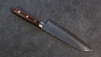 Thương hiệu Seisuke Thép Thụy điển dao rèn thủ công Dao đa năng Santoku dao Nhật 165mm chuôi dao gỗ cây Gụ