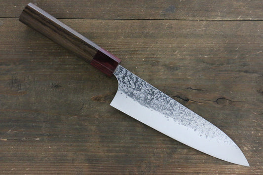 Yu Kurosaki Shizuku R2/SG2 Hammered Gyuto Japanese Chef Knife 180mm - Japanny - Best Japanese Knife