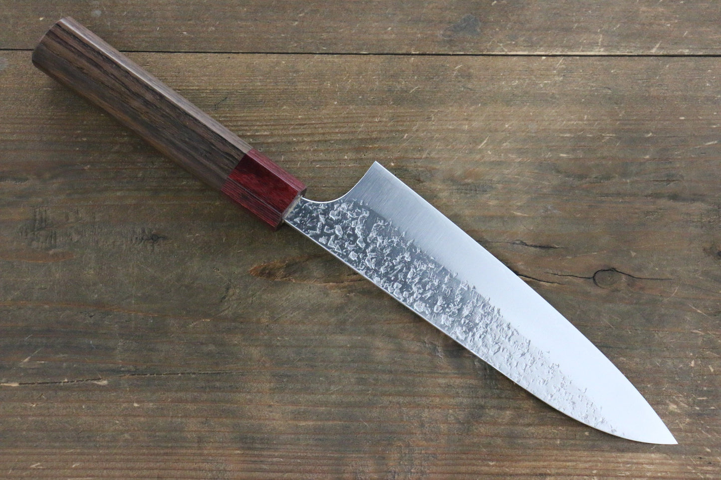 Yu Kurosaki Shizuku R2/SG2 Hammered Gyuto Japanese Chef Knife 180mm - Japanny - Best Japanese Knife