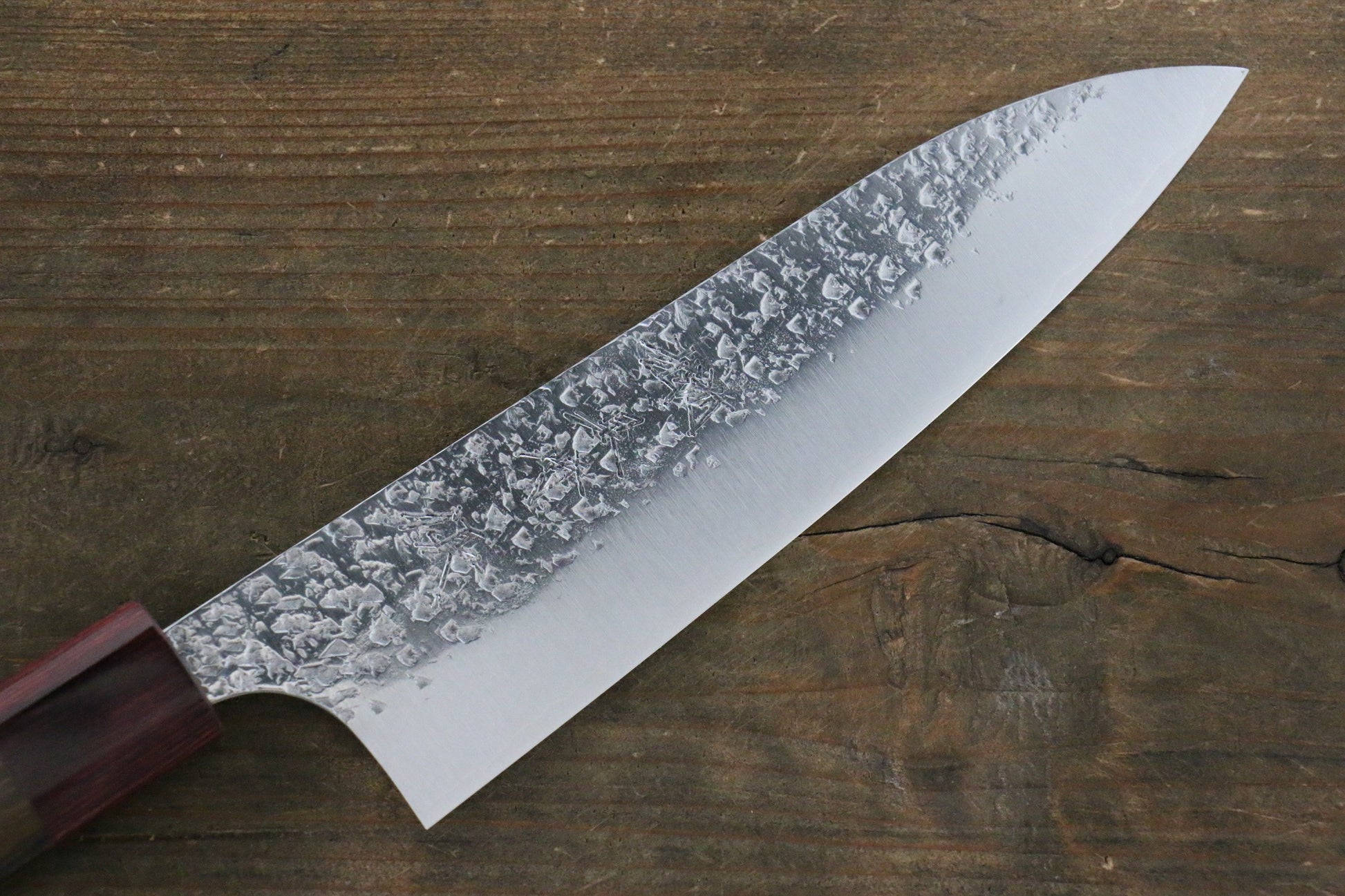 Yu Kurosaki Shizuku R2/SG2 Hammered Gyuto Japanese Chef Knife 180mm - Japanny - Best Japanese Knife