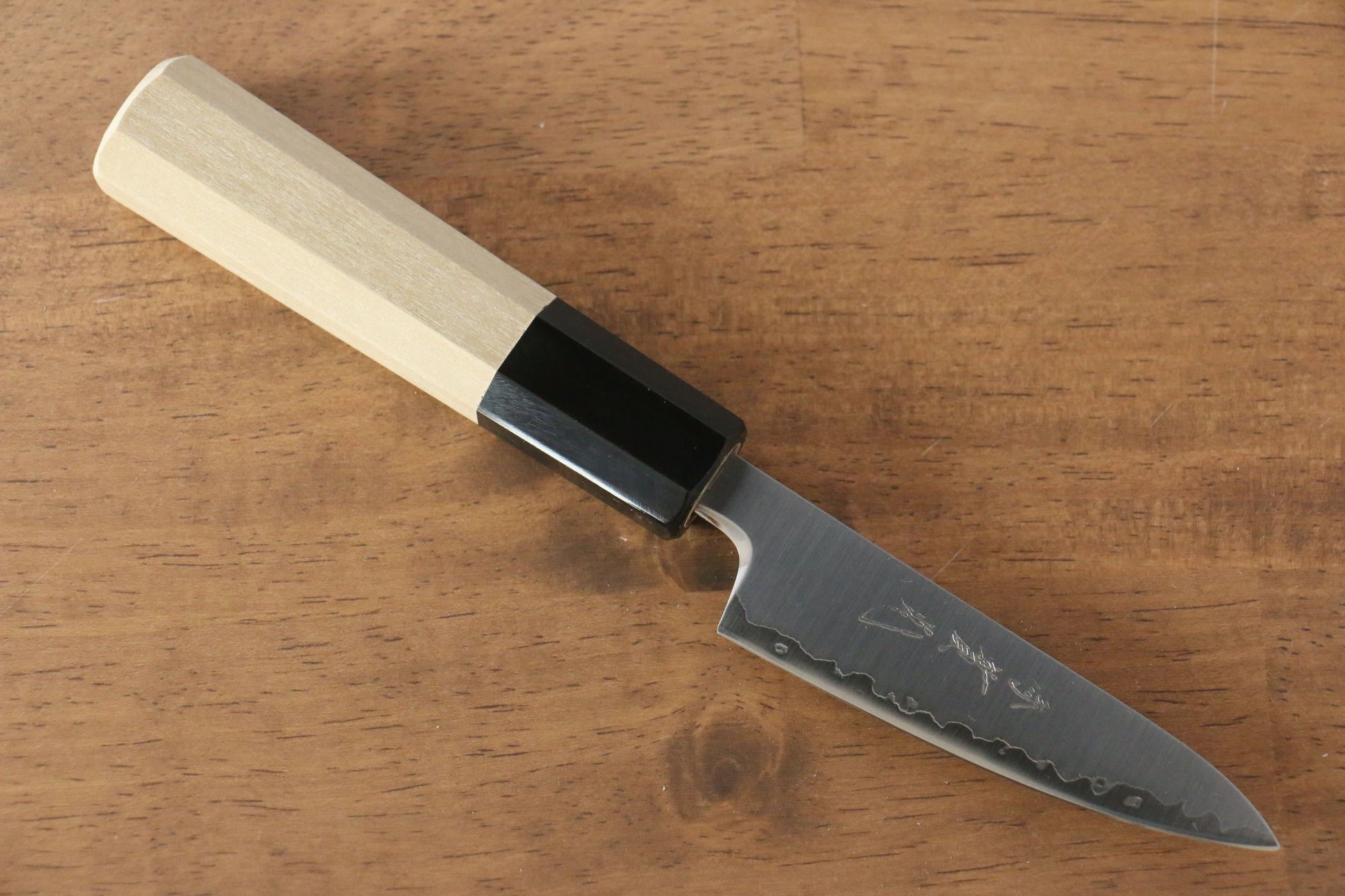 Jikko R2/SG2 Petty-Utility Japanese Knife 80mm Magnolia Handle - Japanny - Best Japanese Knife