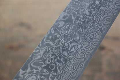 Saji R2/SG2 Black Damascus Gyuto Japanese Chef Knife 240mm with Bone Handle - Japanny - Best Japanese Knife