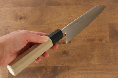 Jikko R2/SG2 Santoku Japanese Knife 165mm Magnolia Handle - Japanny - Best Japanese Knife