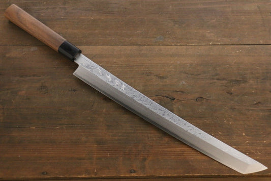 Shigeki Tanaka Blue Steel No.2 Sakimaru Takohiki Japanese Chef Knife 330mm - Japanny - Best Japanese Knife