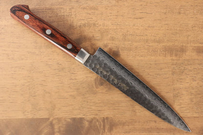 Thương hiệu Sakai Takayuki Kukipapa VG10 Thép Damascus 17 lớp Dao nhỏ đa năng Petty dao Nhật 135mm chuôi dao