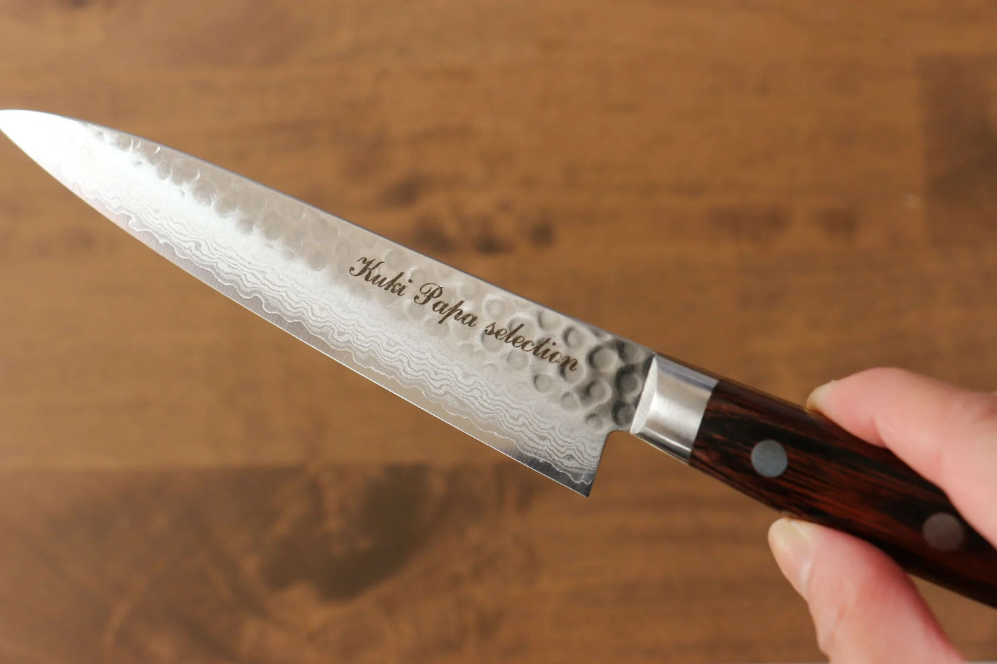 Marke Sakai Takayuki Kukipapa VG10 17-lagiger Damaststahl Kleines Mehrzweckmesser Kleines japanisches Messer 135 mm Griff