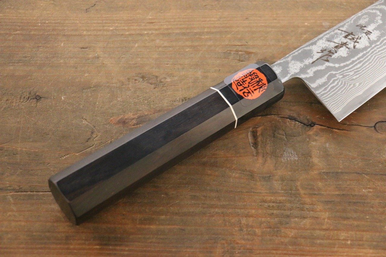 Shigeki Tanaka R2 Damascus Japanese Gyuto Knife 210mm - Japanny - Best Japanese Knife